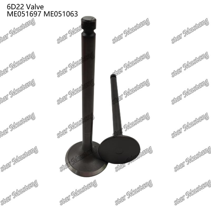 Integral Structure Valve 6D22 ME051697 ME051063 Diesel Engine Part Original Stock With Online Support After