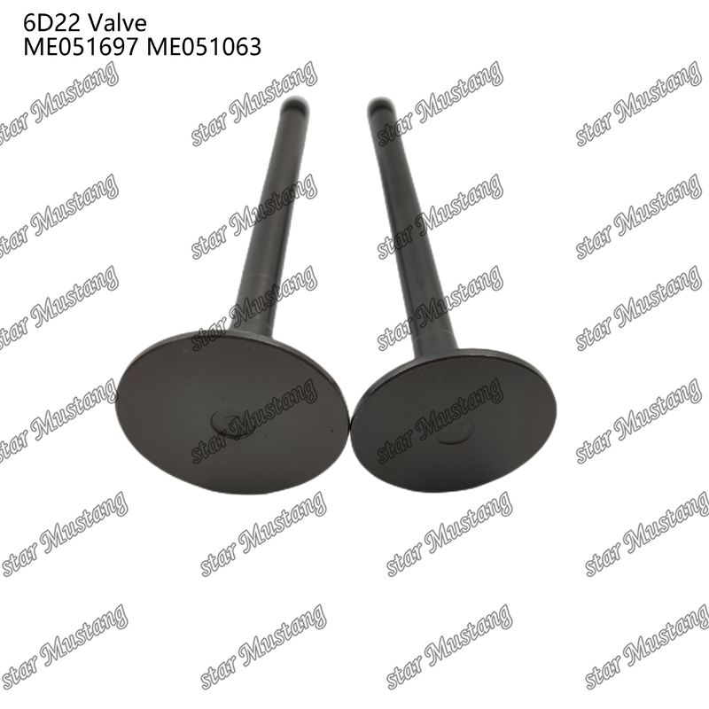 Integral Structure Valve 6D22 ME051697 ME051063 Diesel Engine Part Original Stock With Online Support After