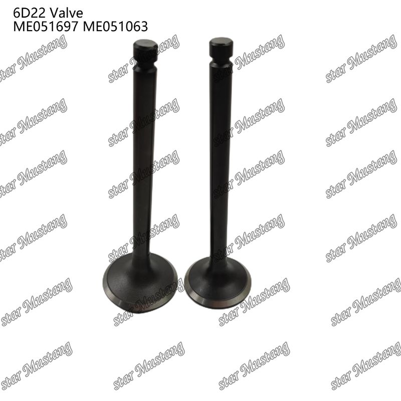Integral Structure Valve 6D22 ME051697 ME051063 Diesel Engine Part Original Stock With Online Support After