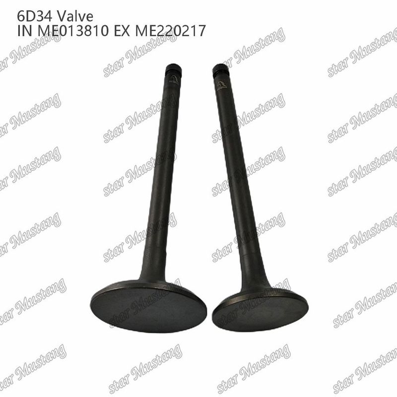 Integral Structure Valve 6D34 ME013810 ME220217 Diesel Engine Part Original Stock With Online Support After
