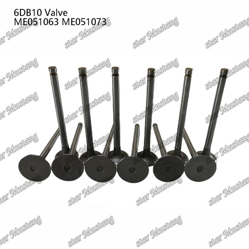 Integral Structure Valve 6DB10 IN ME051063 EX ME051073 Diesel Engine Part Original Stock with Online Support After