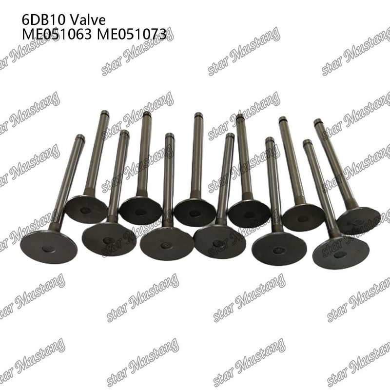 Integral Structure Valve 6DB10 IN ME051063 EX ME051073 Diesel Engine Part Original Stock with Online Support After