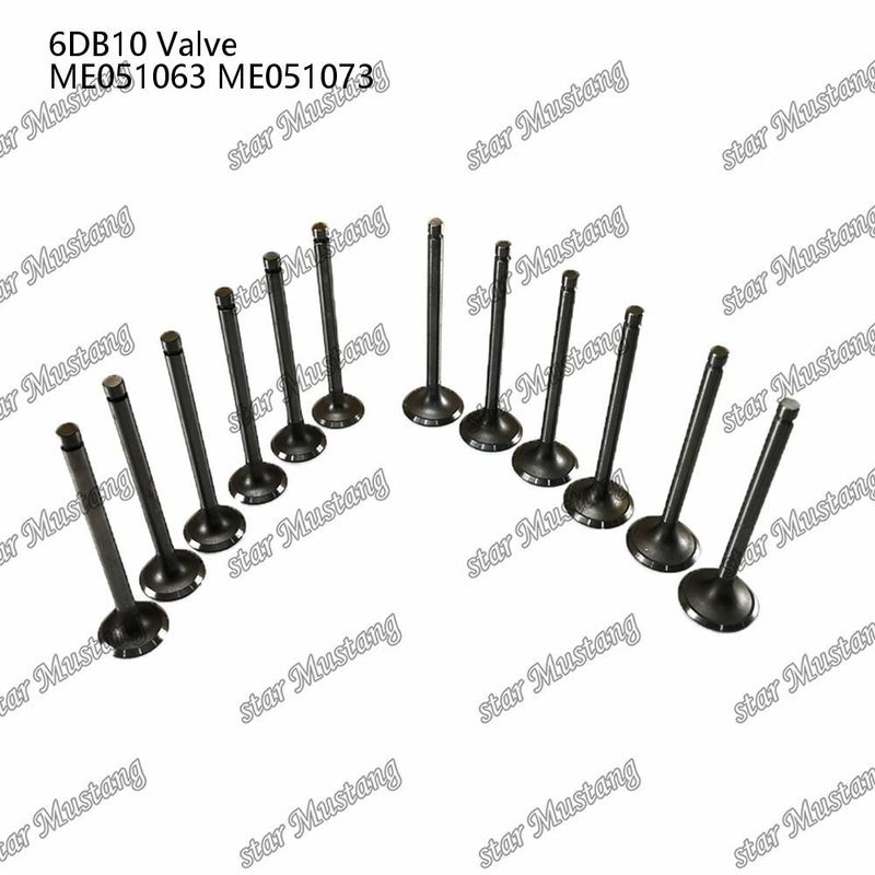 Integral Structure Valve 6DB10 IN ME051063 EX ME051073 Diesel Engine Part Original Stock with Online Support After