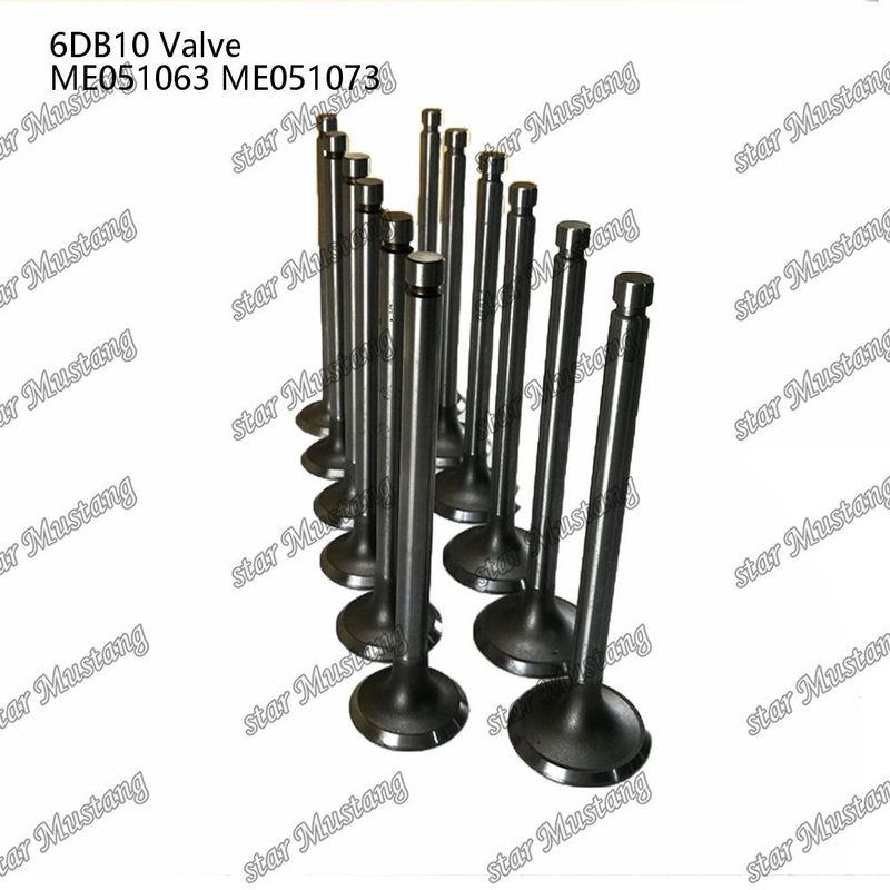 Integral Structure Valve 6DB10 IN ME051063 EX ME051073 Diesel Engine Part Original Stock with Online Support After
