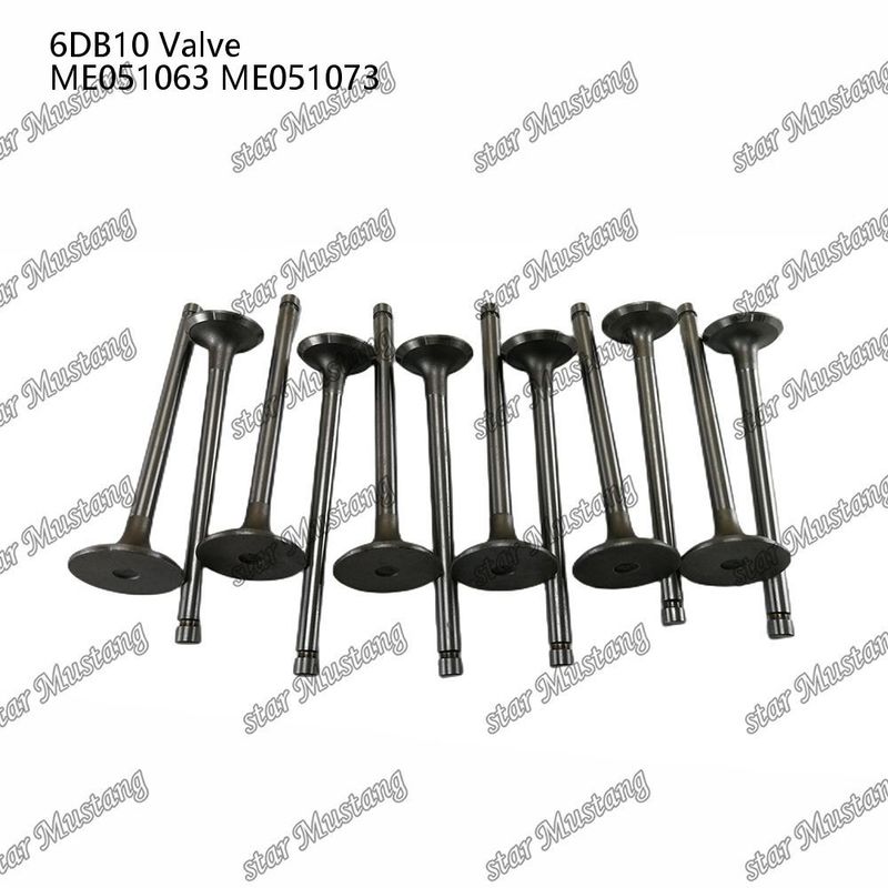 Integral Structure Valve 6DB10 IN ME051063 EX ME051073 Diesel Engine Part Original Stock with Online Support After