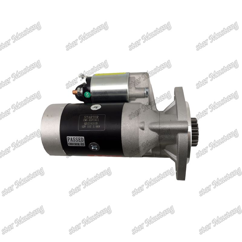 Engine Starter Motor 12V 15T 2.8KW For YANMAR Engine Spare Parts