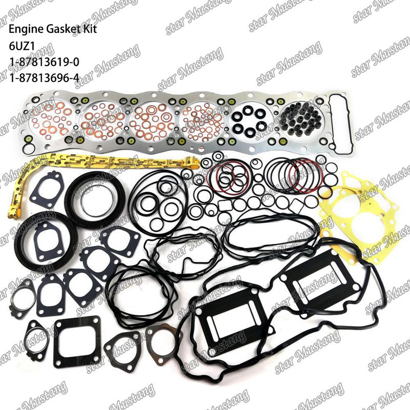 Full gasket kit 6UZ1 1-87813619-0 1-87813696-4 Suitable For Isuzu Engine Parts