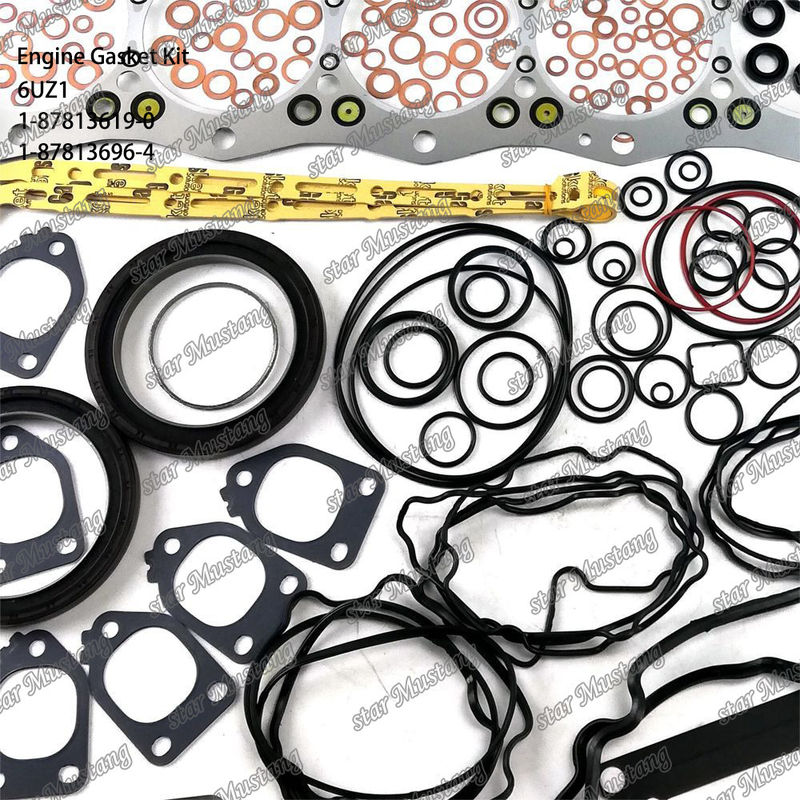 Full gasket kit 6UZ1 1-87813619-0 1-87813696-4 Suitable For Isuzu Engine Parts