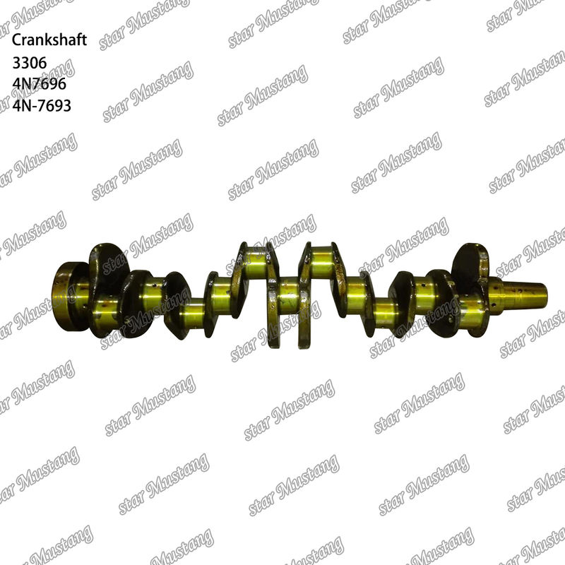 Forged Steel 4N7696 4N-7693 CAT Diesel Engines Parts 3306  Excavator Bus Truck  Crankshaft