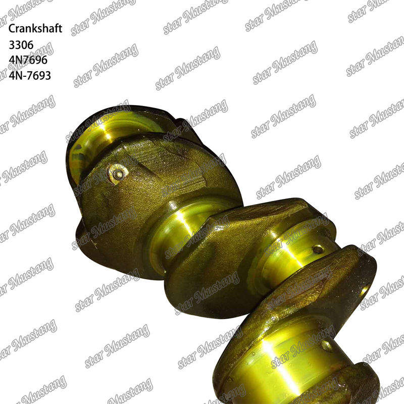 Forged Steel 4N7696 4N-7693 CAT Diesel Engines Parts 3306  Excavator Bus Truck  Crankshaft