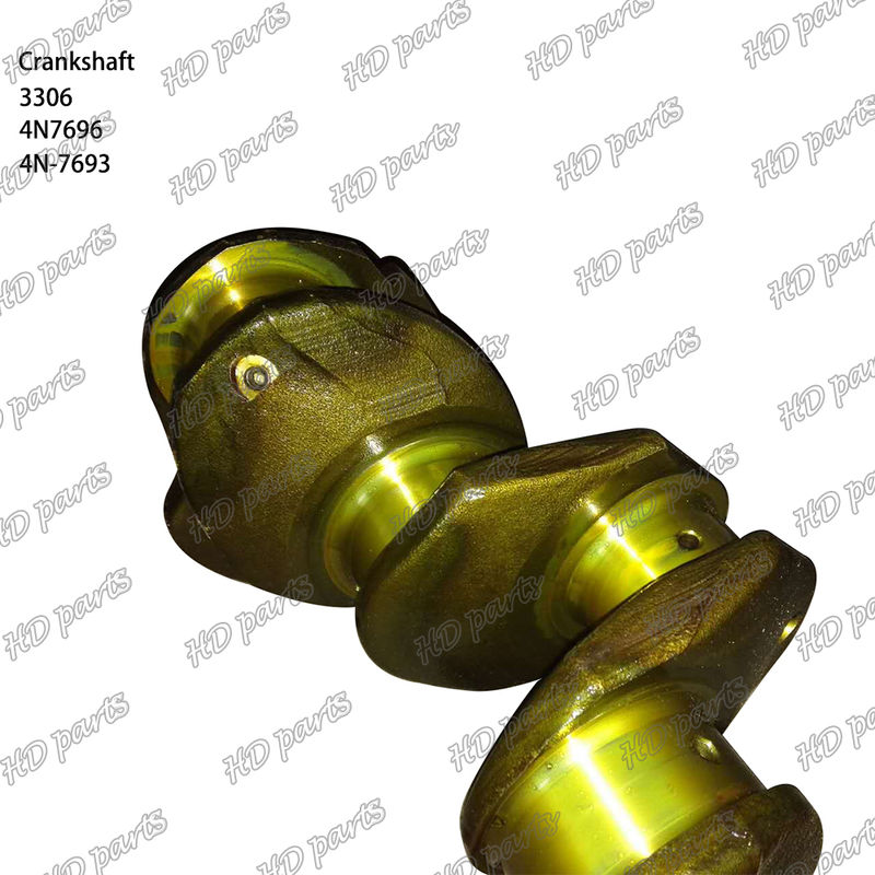 Forged Steel 4N7696 4N-7693 CAT Diesel Engines Parts 3306  Excavator Bus Truck  Crankshaft