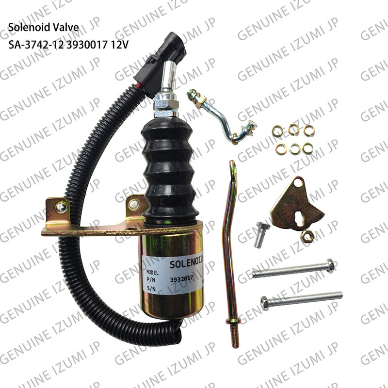 SA-3742-12 3932017 Shut Off Solenoid Valve 12V For Diesel Engine Parts