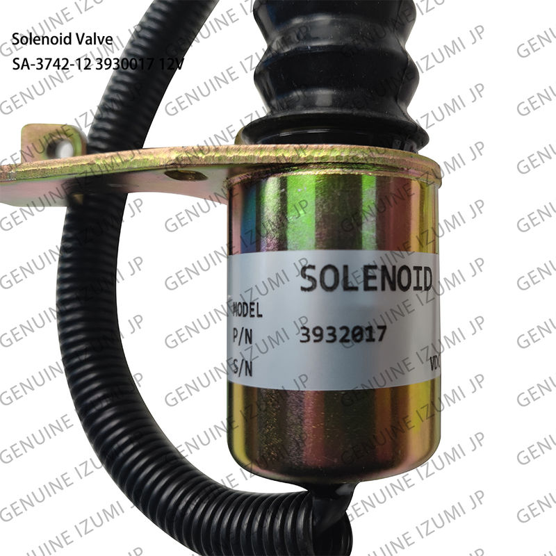 SA-3742-12 3932017 Shut Off Solenoid Valve 12V For Diesel Engine Parts