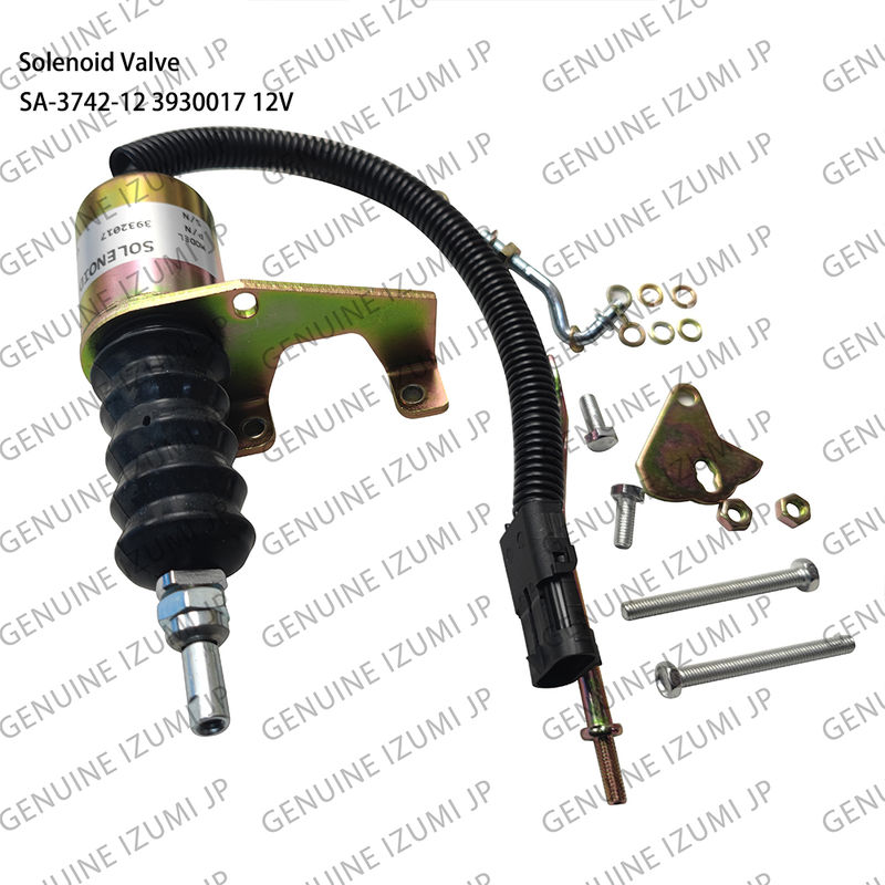 SA-3742-12 3932017 Shut Off Solenoid Valve 12V For Diesel Engine Parts