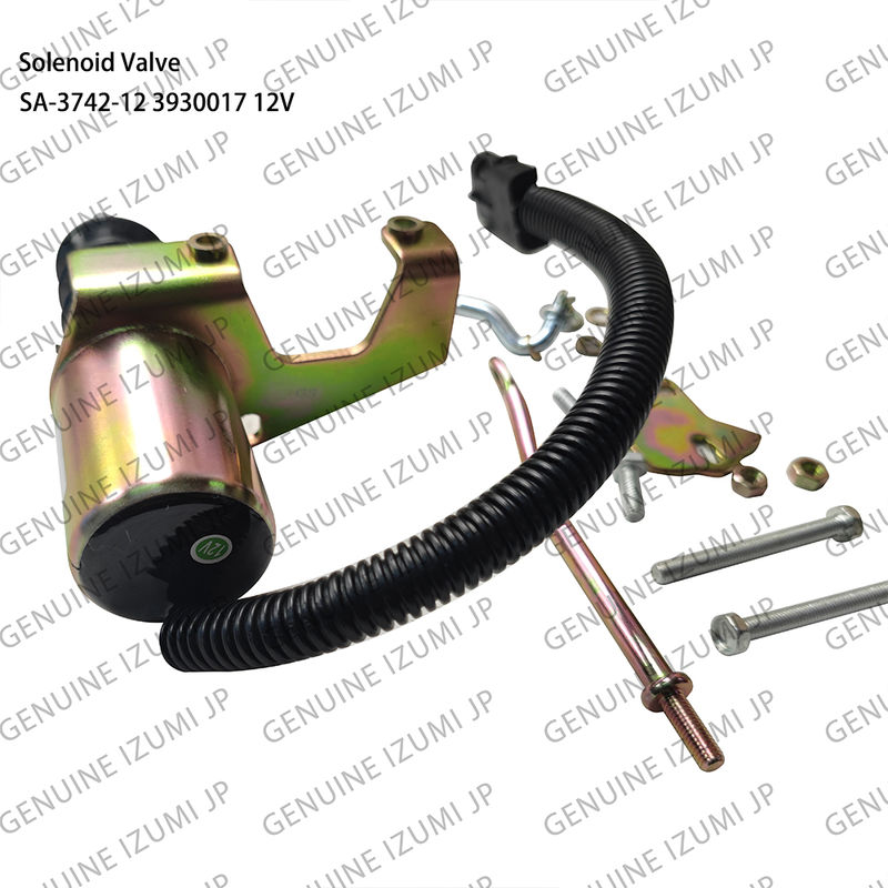 SA-3742-12 3932017 Shut Off Solenoid Valve 12V For Diesel Engine Parts