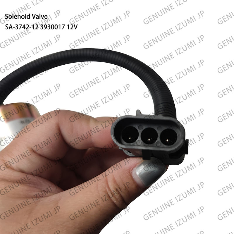 SA-3742-12 3932017 Shut Off Solenoid Valve 12V For Diesel Engine Parts