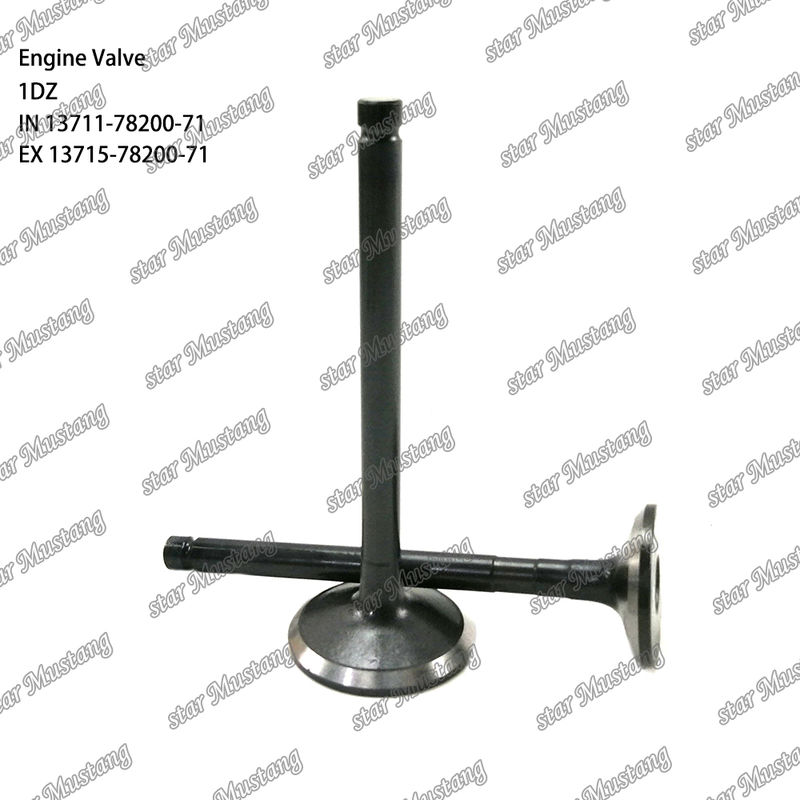 Integral Structure Valve 1DZ 13711-78200-7113715-78200-71 Diesel Engine Part Original Stock with Online Support After