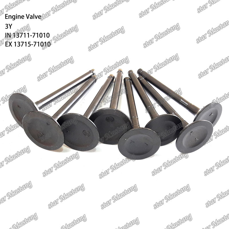 Integral Structure Valve 3Y 13711-71010 13715-71010 Diesel Engine Part Original Stock with Online Support After