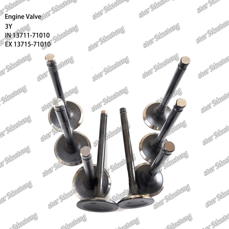Integral Structure Valve 3Y 13711-71010 13715-71010 Diesel Engine Part Original Stock with Online Support After