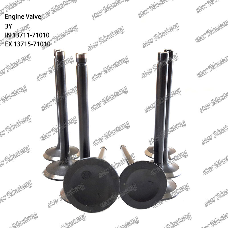 Integral Structure Valve 3Y 13711-71010 13715-71010 Diesel Engine Part Original Stock with Online Support After