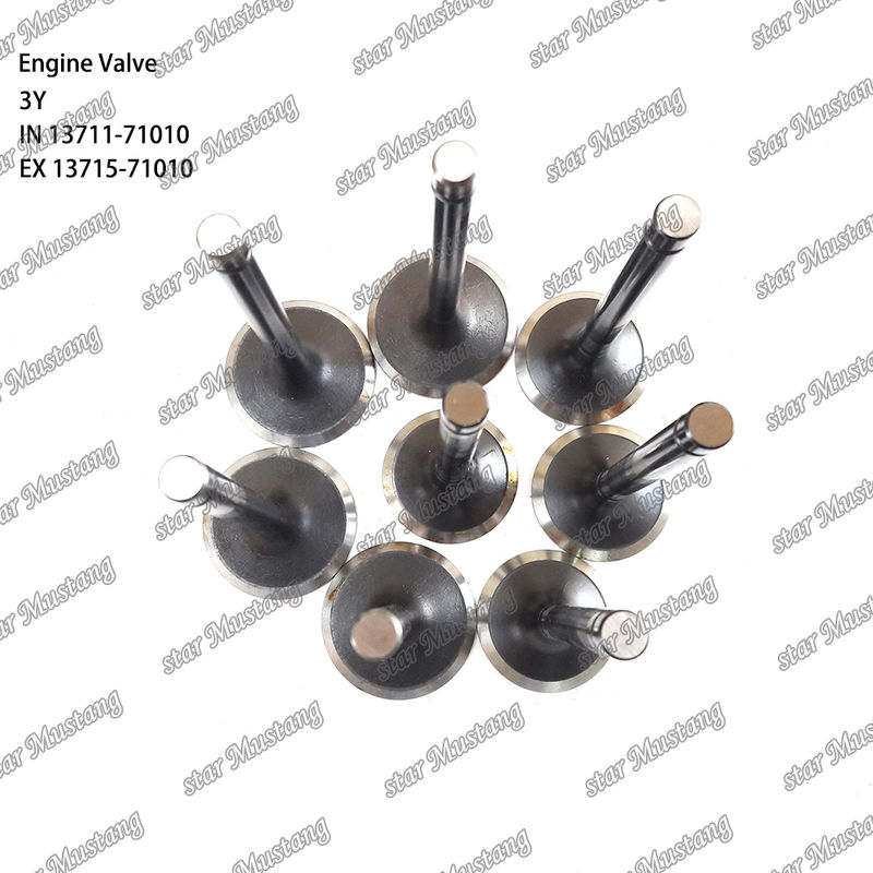 Integral Structure Valve 3Y 13711-71010 13715-71010 Diesel Engine Part Original Stock with Online Support After