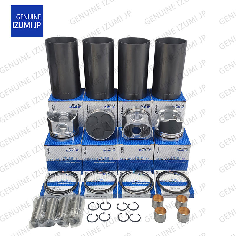 V3600T Cylinder Liner Kit Piston 1J510-21113 For Kubota Diesel Engine Repair Parts