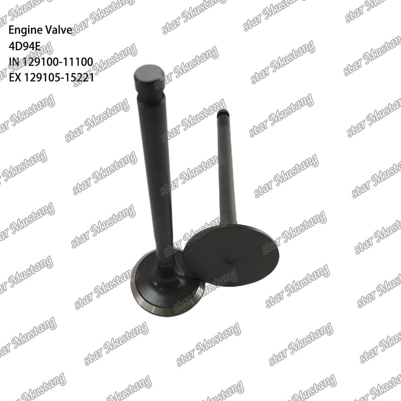 Integral Structure Valve 4D94E 129100-11100 129105-15221 Diesel Engine Part Original Stock with Online Support After