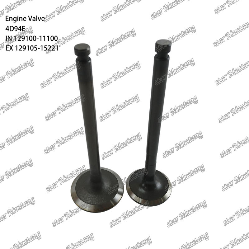 Integral Structure Valve 4D94E 129100-11100 129105-15221 Diesel Engine Part Original Stock with Online Support After