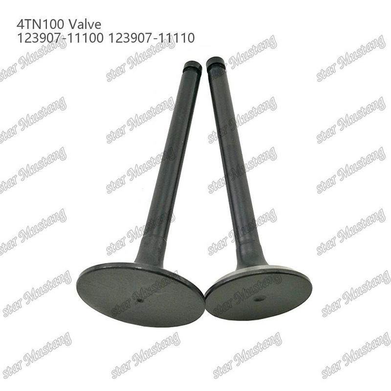 Integral Structure Valve 4TN100 123907-11100 123907-11110 Diesel Engine Part Original Stock with Online Support After