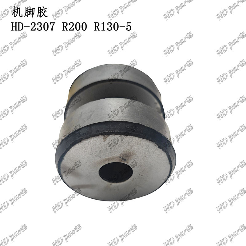 HD-2307 R200 R130-5 Engine Cushion Engine Mounting For Hyundai Excavator Engine Spare Parts