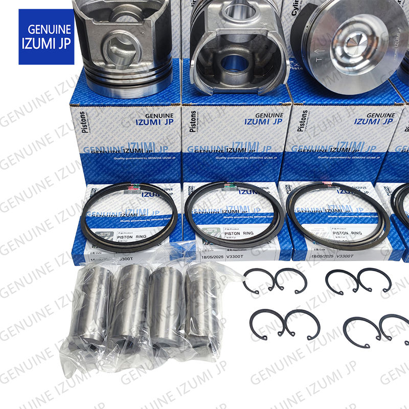 V3300T-16V Cylinder Liner Kit Piston 1C050-21112 For Kubota Diesel Engine Repair Parts