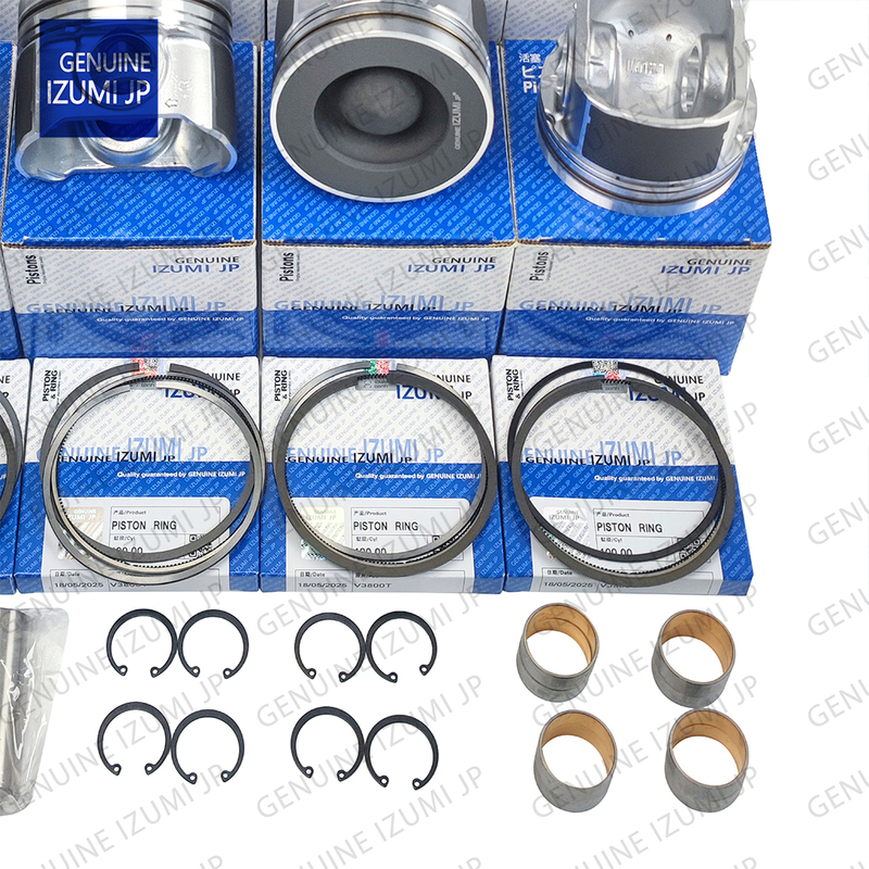 V3800T Cylinder Liner Kit Piston 1J508-21110 For Kubota Diesel Engine Repair Parts