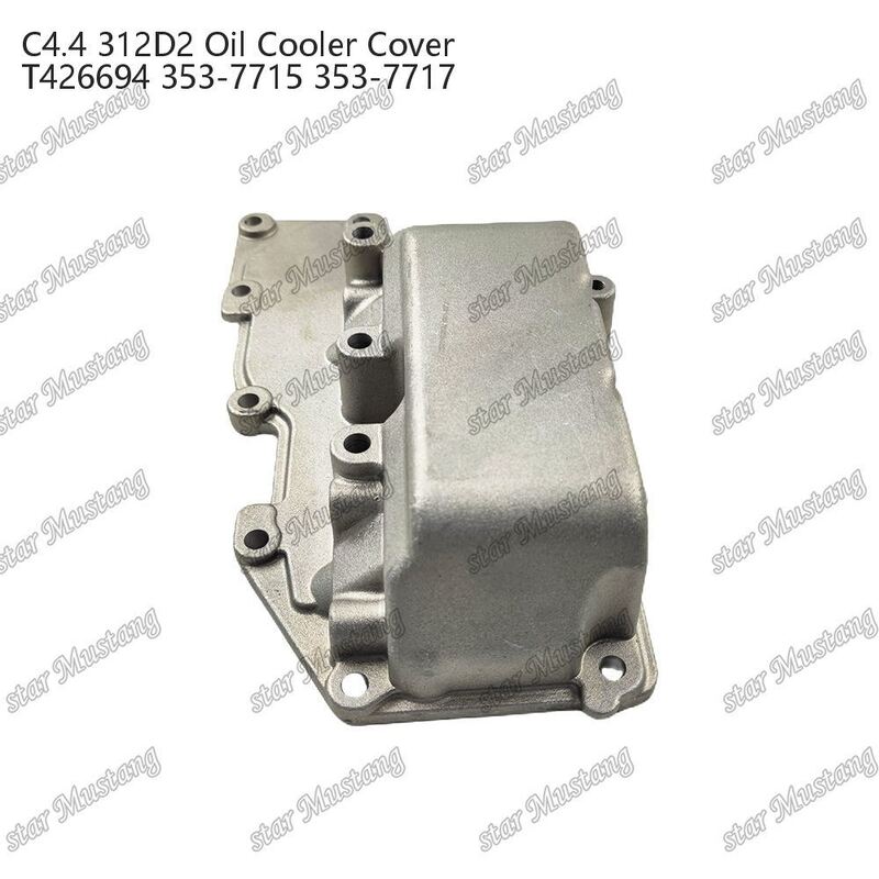 C4.4 Diesel Engine Oil Cooler Cover 353-7715 Piston Oil Cooler Cover for Industrial Applications