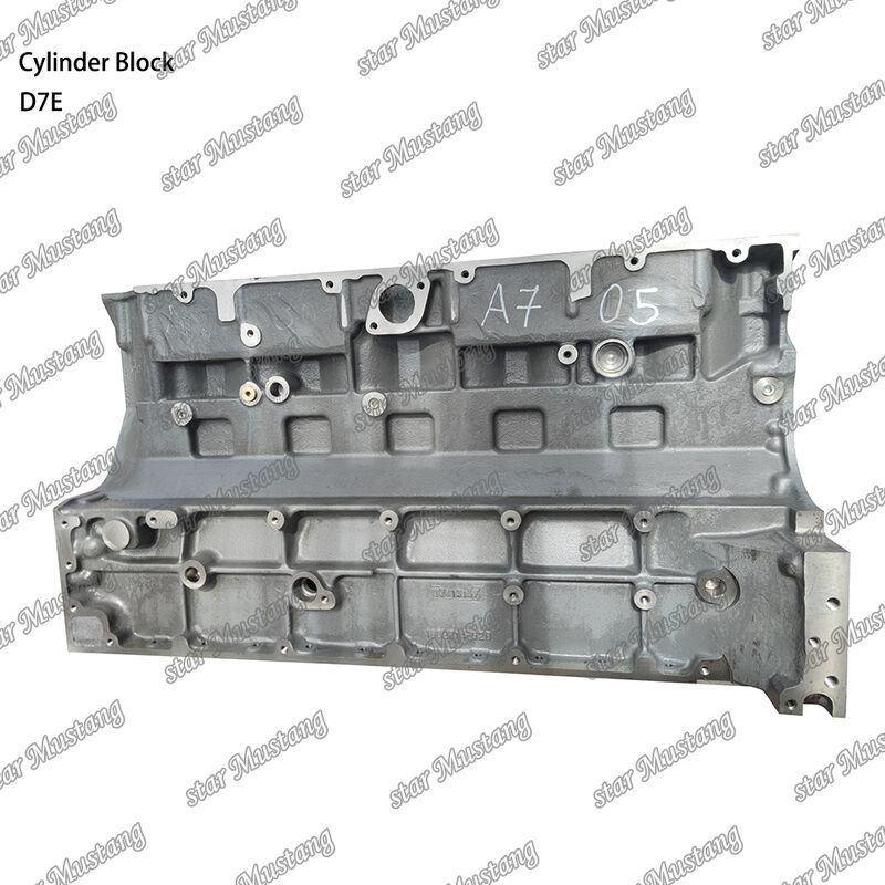 D7E Model Cylinder Block for Diesel Engine with Integral Structure and OEM Size